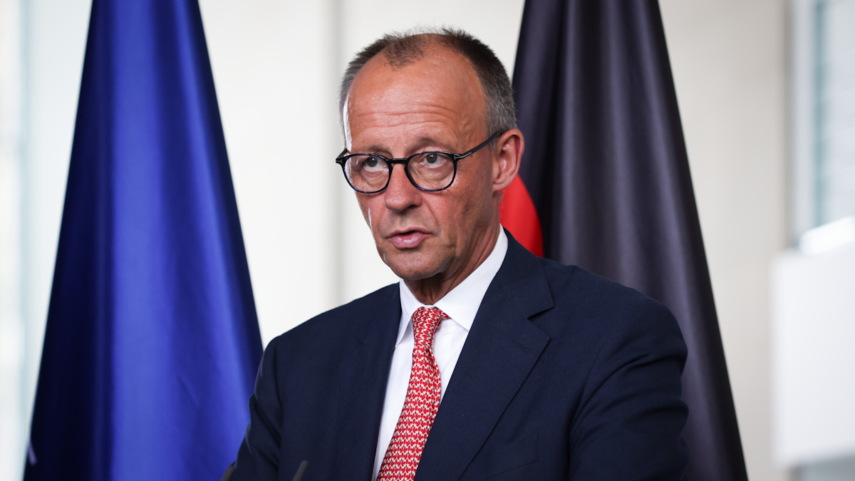 Bildbeschreibung: Der Bundeskanzler Friedrich Merz.