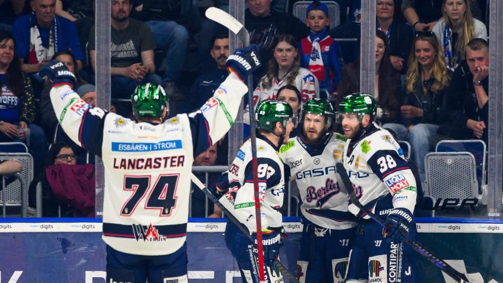Der Jubel bei den Eisbären Berlin war groß. © Eisbären Berlin