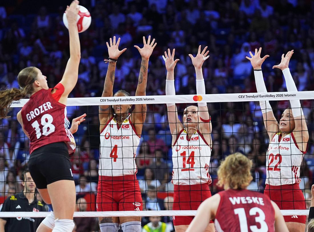 Volleyball-EM der Frauen: Deutschland unterliegt Europameister Türkei